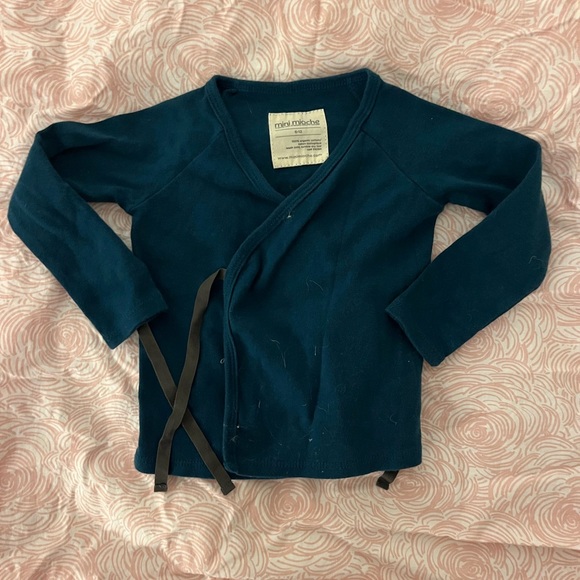 Mini Mioche 6-12 month Kimono Wrap Sweater - Picture 1 of 3